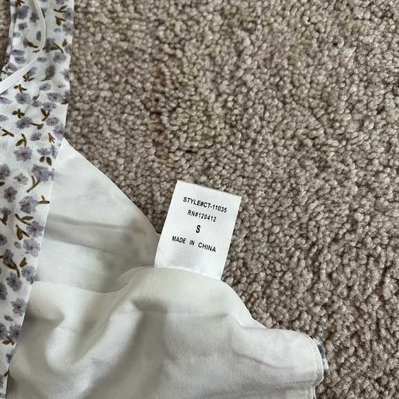 Frankie Phoenix Cropped Floral Top - Picture 6 of 7